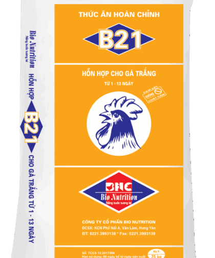 B21 – HH CHO GÀ TRẮNG TỪ 1 ĐẾN 13 NGÀY