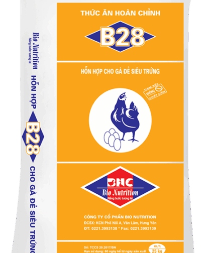 B28 – HỖN HỢP CHO GÀ ĐẺ SIÊU TRỨNG
