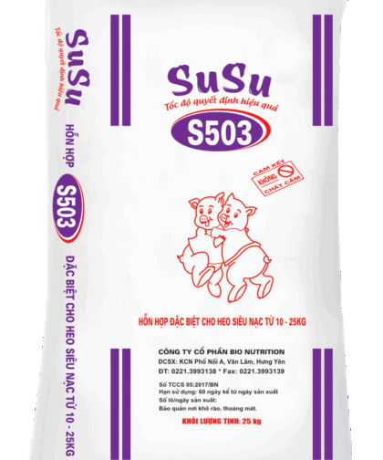 S503 - HH ĐẶC BIỆT CHO HEO SIÊU NẠC TỪ 10 ĐẾN 25KG