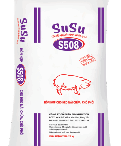 S508 – HỖN HỢP CHO HEO NÁI CHỜ PHỐI VÀ GIAI ĐOẠN MANG THAI