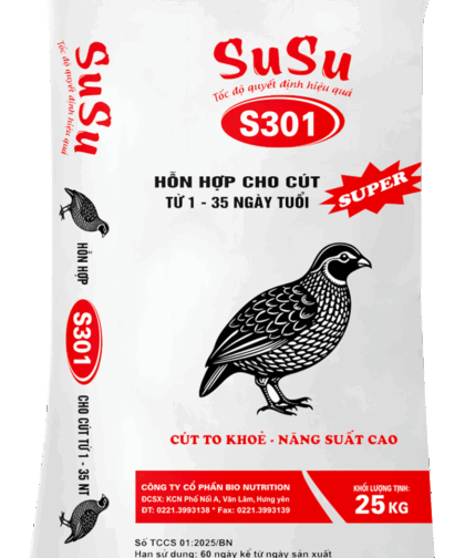 S301 - HH CÚT TỪ 1 ĐẾN 35 NGÀY TUỔI