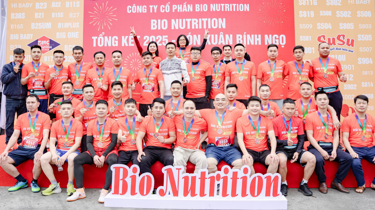 BIO NUTRITION RUNNING 2026 – Vượt thử thách, vững quyết tâm